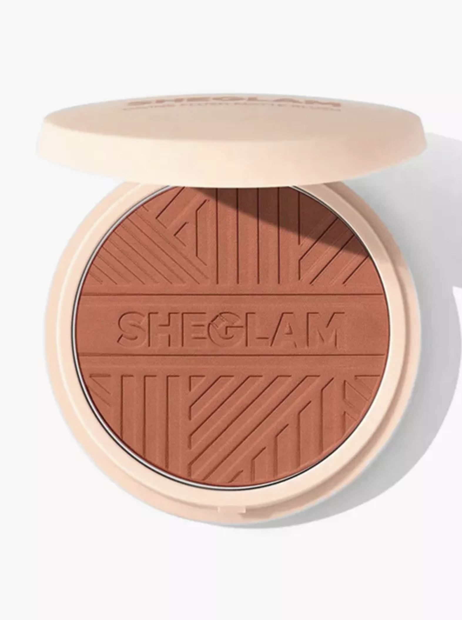 6971053496567 Sheglam Lightweight Matte Blush-Good Vibes - Image 1