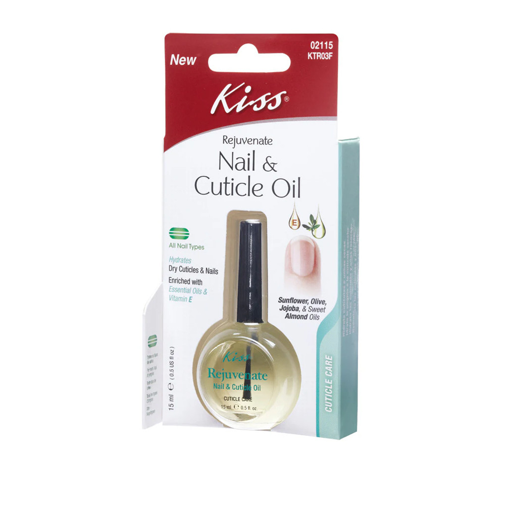 731509021158 A Kiss Rejuvenate Nail And Cuticle Oil 15 ML - Image 1
