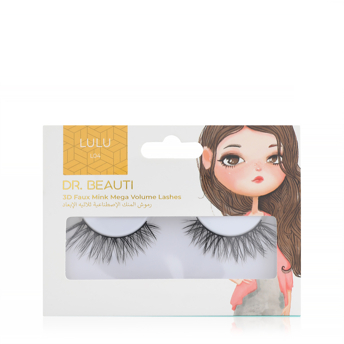 799430500371 C Dr. Beauti 3D Faux Mink Mega Volume Lashes - Lulu - Image 1